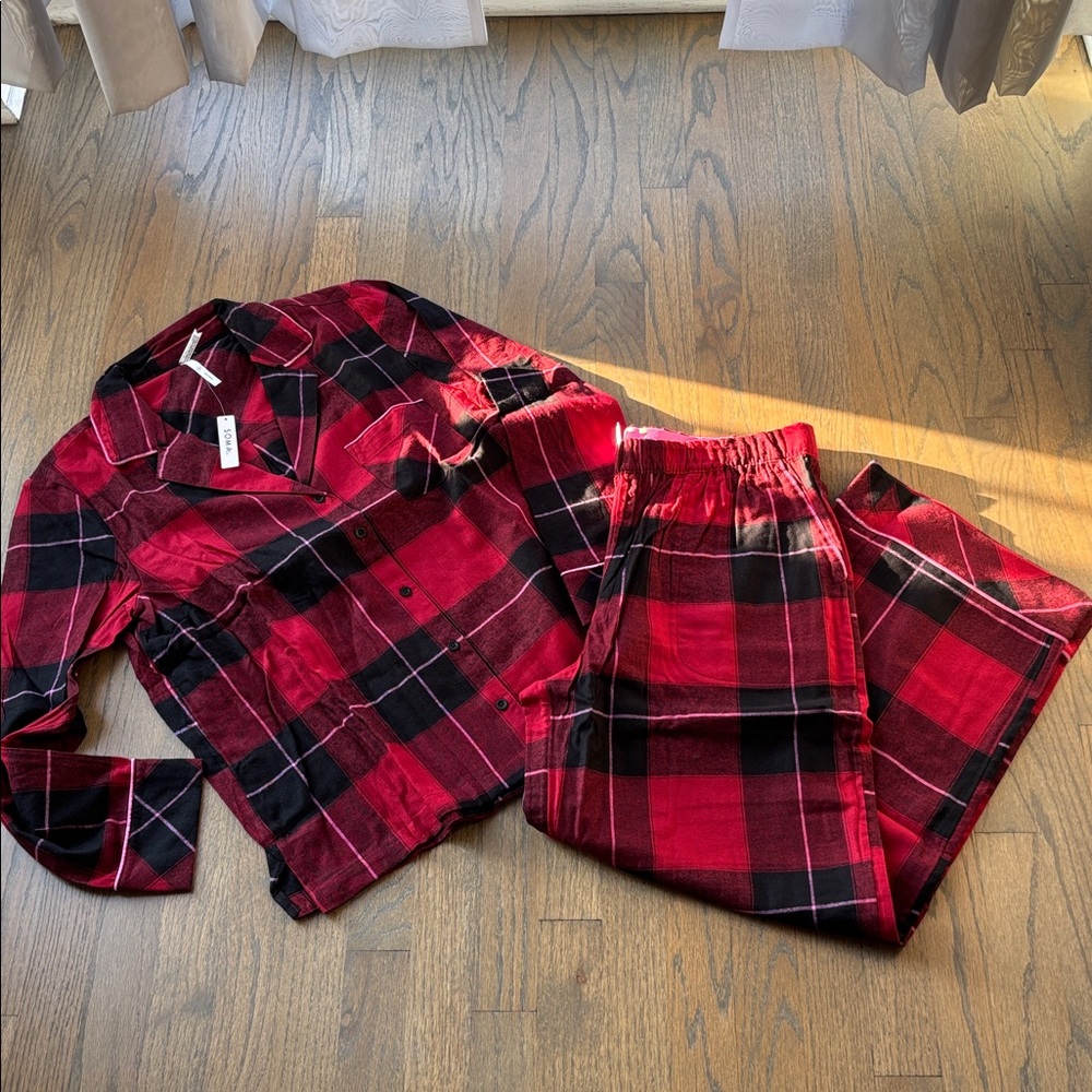 Soma Plaid Pajama Set